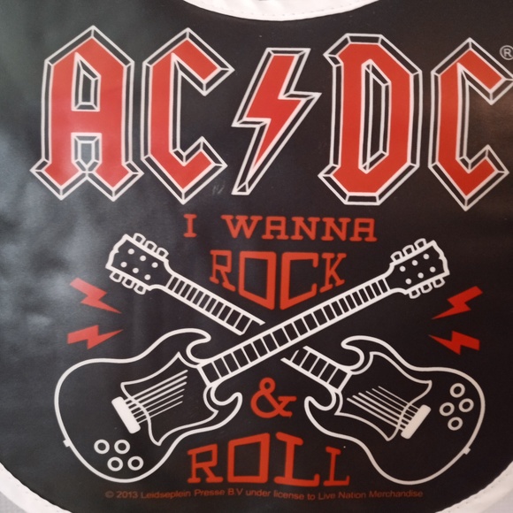 Sourpuss Other - AC DC bib